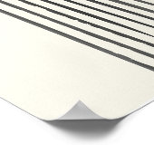 Aquarellbogenhalbmesser II Poster (Ecke)