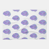 Aquarellbran Geschirrtuch (Horizontal)