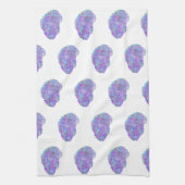 Aquarellbran Geschirrtuch (Vertikal)