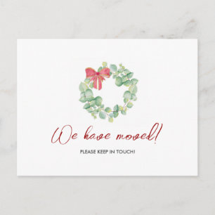 Aquarellbrand Wir haben Weihnachts-Postkarte versc Postkarte