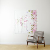 Aquarellbrasse Blossom Babydusche Wandteppich (Beispiel (Horizontal))