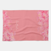 Aquarellbraun, hellorange geschirrtuch (Horizontal)