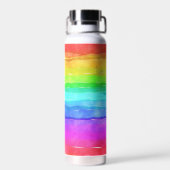 Aquarellbrunnen Thor Kupfer Vakuum isoliert Trinkflasche (Rückseite)