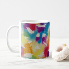Aquarellbrunnenbogen-Tasse Kaffeetasse