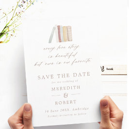 Aquarellbücher jede Liebe Geschichtenhochzeit Rett Save The Date