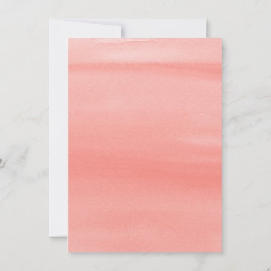 Aquarellbücher und Brunch | Red Unisex Baby Dusche Einladung (Rückseite)