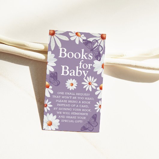 Aquarellbücher und Schmetterlingsbücher für Kinder Begleitkarte