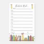 Aquarellbücher zum Lesen von Post-It-Notes Post-it Klebezettel (Vorderseite)