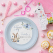Aquarellbunny Osterbaby Dusche Papier Teller (Party)