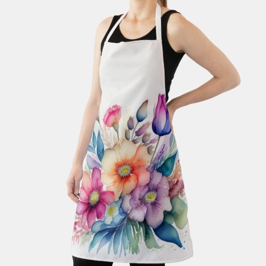 Aquarellbuntbart von Blume Schürze (InSitu)