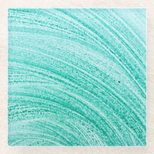 Aquarellbürsten-Linienbeschaffenheit Glasuntersetzer