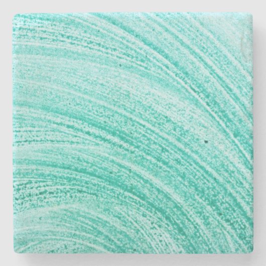 Aquarellbürsten-Linienbeschaffenheit Steinuntersetzer (Vorderseite)