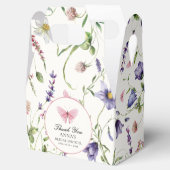 Aquarellbutterfisch Blume Brautparty Geschenkschachtel (Geöffnet)