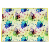 Aquarellbutterfisch Geschenktasche Große Geschenktüte (Vorderseite)
