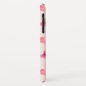 Aquarellbutterfisch Monogramm-Rost Case-Mate iPhone Hülle (Hinten/Links)