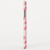 Aquarellbutterfisch Monogramm-Rost Case-Mate iPhone Hülle (Hinten/Rechts)