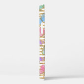 Aquarellbutterfische Gold-Glitzer Case-Mate iPhone Hülle (Rückseite / Rechts)