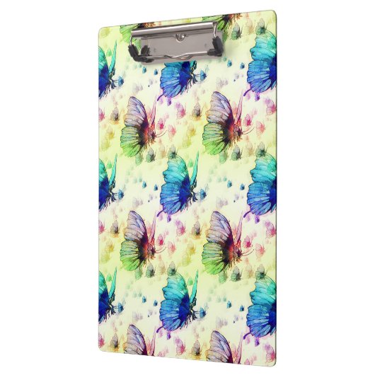 Aquarellbutterfische Zwischenablage Klemmbrett (Links)