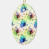 Aquarellbutterfliegen Ornament (Links)
