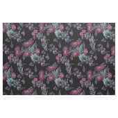 Aquarellchrysanthemen Blume Blütenblüte Stoff (Fat Quarter (45,7 x 55,9 cm))