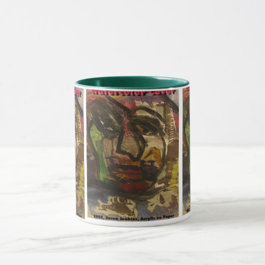 Aquarelldeckel Tasse (Zentrum)
