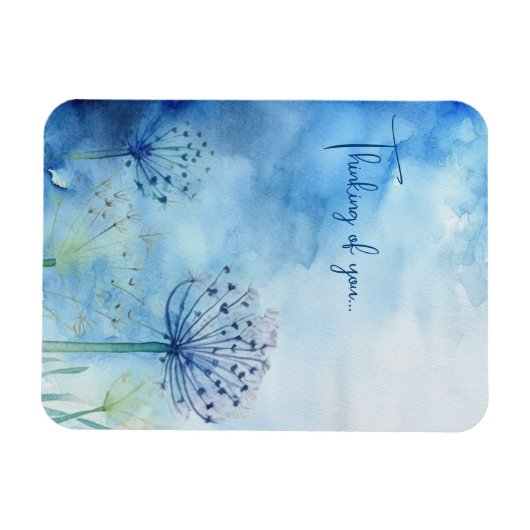 Aquarelldenken in deinem Magnet (Horizontal)