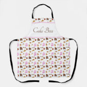 Aquarelldesserts Cake Boss Schürze (Vorderseite)