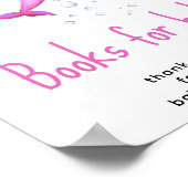 Aquarelldolphin - Bücher für das Baby Poster (Ecke)