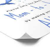 Aquarelldolphin - Mama der Empfänger Poster (Ecke)