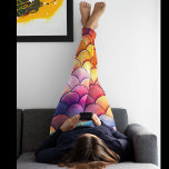 Aquarelldrache Scales Leggings - Fantasie<br><div class="desc">Drache Power! Ok,  vielleicht nicht,  aber sie sind cool. Wer ist ein guter,  hübscher,  kleiner Drache?</div>