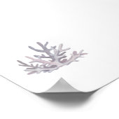 Aquarelldruck Poster (Ecke)