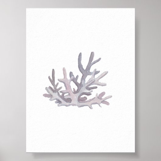 Aquarelldruck Poster (Vorne)