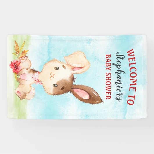 Aquarellduschenfarm Banner (Horizontal)