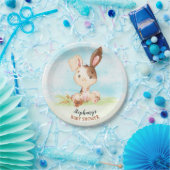 Aquarellduschenfarm Pappteller (Party)