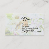 Aquarelle Bird Visitenkarte (Vorderseite)