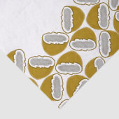 Aquarelle Coconut Handmade Pattern Seidenpapier (Detail)