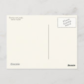 Aquarelle danseuse bébé rêve petite filme postkarte (Rückseite)