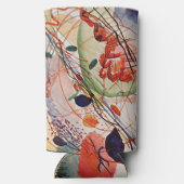 Aquarelle Dreams: Kandinsky mit hoher Auflösung Selters Dosenkühler (Rückseite)