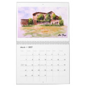 Aquarelle durch Kalender Lins Frye 2014 (Mär 2027)