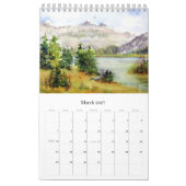 Aquarelle durch Lin Frye 2012 Kalender (Mär 2027)