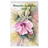 Aquarelle durch Lin Frye 2012 Kalender (Titelbild)