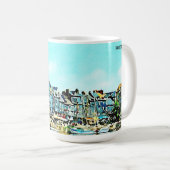 Aquarelle Honfleur Kaffeetasse (VorderseiteRechts)