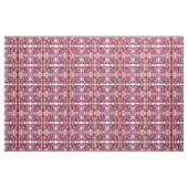 Aquarelle in Rot und Violett Stoff (Yard (91,4 cm))