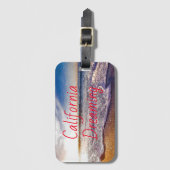 Aquarelle - kalifornische Träume Gepäckanhänger (Vorderseite Vertikal)