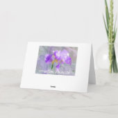 Aquarelle Karte (Rückseite)