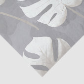 Aquarelle Monstera Seidenpapier (Ausschnitt)