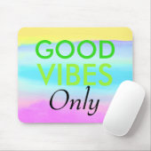 Aquarelle Nur gute Vibes Mousepad (Mit Mouse)