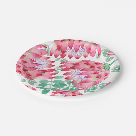 Aquarelle Pappteller (Schrägansicht)