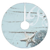 Aquarelle Polyester Weihnachtsbaumdecke (Vorderseite)