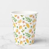 Aquarelle & Popsicles Papier Cups - Sommer Pappbecher (Vorderseite)